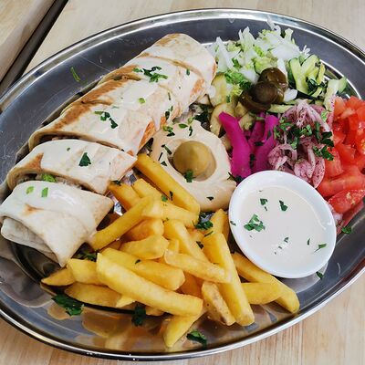Мясная шаверма арабия в Аль-Карам фастфуд по цене 470 ₽