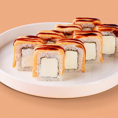 Запеченная Сливочная Филадельфия в Панда Маркет по цене 659 ₽