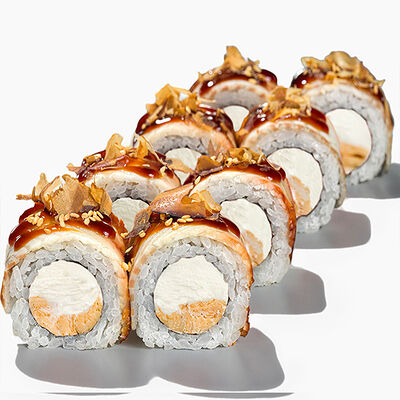 Филадельфия с угрем в Вкус и лосось по цене 830 ₽