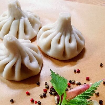 Хинкали жюльен в Хинкали Домашние традиции по цене 340 ₽