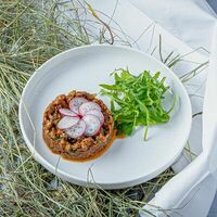 Баклажаны на гриле с соевым соусом и мёдом в VASILCHUKI Chaihona №1