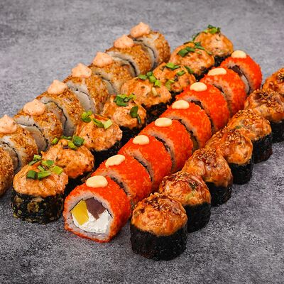 Сет 50/50 в No mercy food по цене 2650 ₽