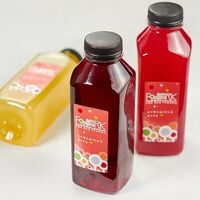 Морс из гибискуса в бутылке собственного производства в Том ям и поке