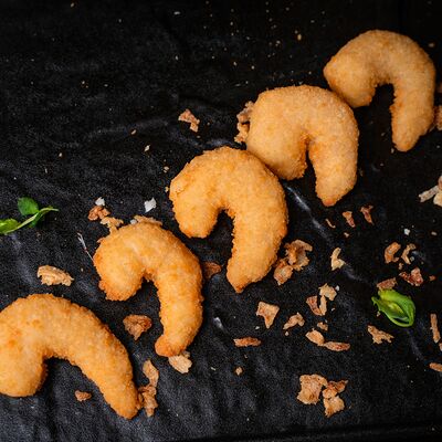 Креветки в панировке в Много мяса по цене 439 ₽