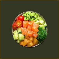 Поке с лососем в Happy Fish Premium