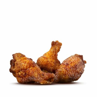 Крылышки в панировке 3 шт в Шаурма тут по цене 380 ₽