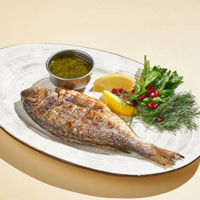 Дорадо на гриле в Plov Project по цене 970 ₽