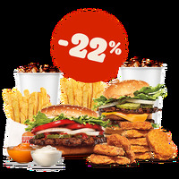 Комбо с Воппером и Биг Кинг в Burger King