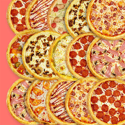 Сет из 15 пицц в Додома по цене 9845 ₽