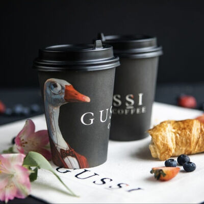 Арахисово-карамельный латте в Gussi coffee по цене 660 ₽