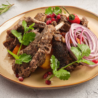 Казан-Кабоб с бараньей корейкой в Грузина Мама по цене 2875 ₽