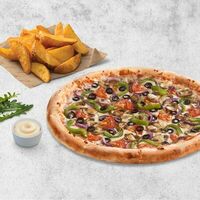 Ланч с пиццей Любители Овощей в Pizza HeartPizza Hut