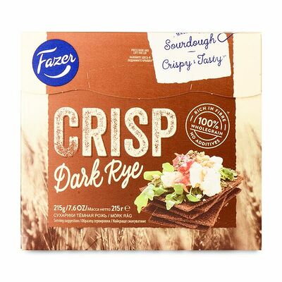 Сухарики Темная рожь, Fazer в Азбука Вкуса Экспресс Меню по цене 182 ₽