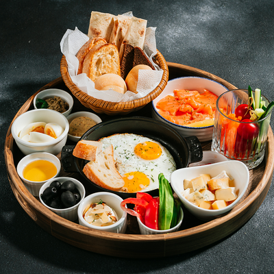 Завтрак гурмана в PANORAMA по цене 1890 ₽