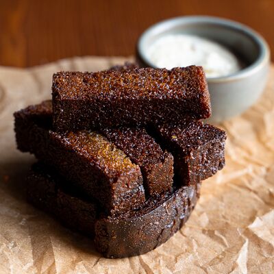 Чесночные гренки в El papa chapa по цене 290 ₽