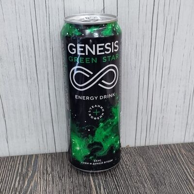 Энергетический напиток Genesis Green Star в Шаурма гриль по цене 140 ₽