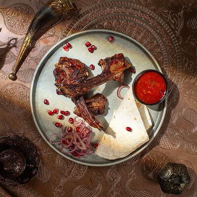 Шашлык из бараньих ребрышек в Гранат по цене 1696 ₽