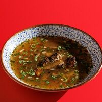 Ацтекский куриный суп в Muchachos