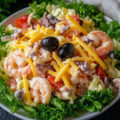 Салат Гранд в У Вольфовича по цене 430 ₽