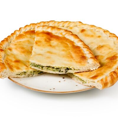 Домашний пирог с курицей и грибами в Южани с огоньком на Маркса по цене 550 ₽