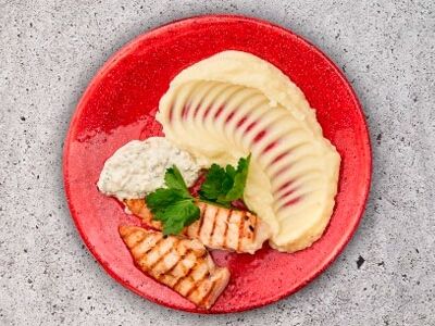 Куриная грудка с картофельным пюре в Mojo по цене 270