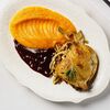 Утиная ножка с тыквенным пюре и вешенками в The Kitchen по цене 948