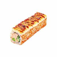 Лонг-ролл лосось и пармезан в Тануки