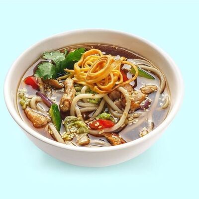 Черносмородиновый кукси со свининой в Комбо по цене 340 ₽