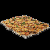 Японская пицца с лососем в Амиго