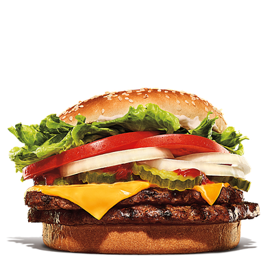 Воппер с сыром Двойной в Burger King по цене 16 р.