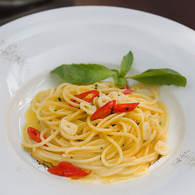 Спагетти Аоп в Bellagio по цене 650 ₽