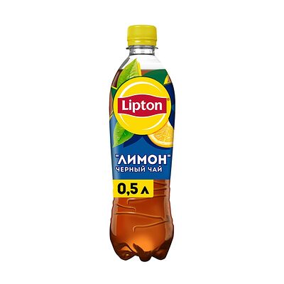 Чай Lipton лимон черный в Вилка Ложка по цене 194 ₽
