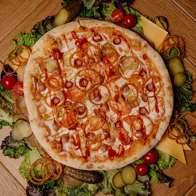 Пицца Хот-дог в Калейдоскоп вкуса по цене 555 ₽
