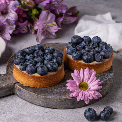 Тарт с голубикой в Чайка по цене 430 ₽