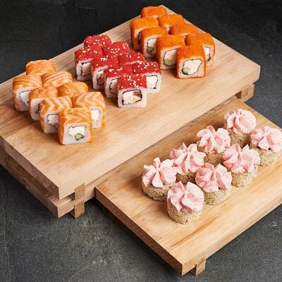 Сет Камацу сяке в Суши ням по цене 1608 ₽