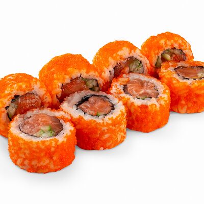 Калифорния с лососем в ChoCho Sushi по цене 629 ₽