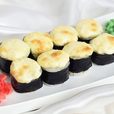 Запеченный ролл Монако в Самое популярное кафе по цене 285