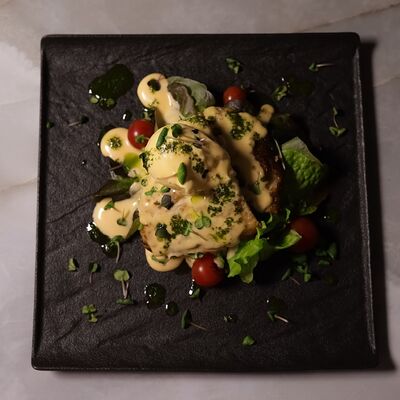 Вафля с курицей в Fjord по цене 710 ₽