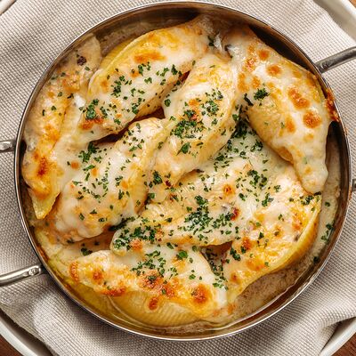 Конкильони с креветками в Misto по цене 1330 ₽