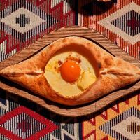 Логотип Хачапури Выпечка и Вино