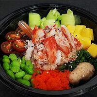 Поке с камчатским крабом в Renai - суши класса премиум