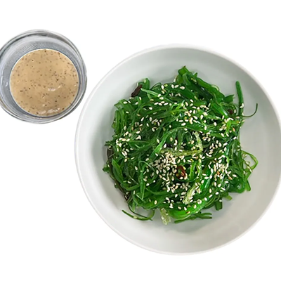 Чука салат с ореховым соусом в San-Pizzerino по цене 520 ₽