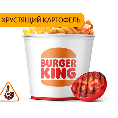 Кинг Букет «Креветки» Барбекю в Бургер Кинг по цене 975 ₽