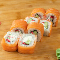 Ролл Филадельфия премиум в Cуши 5+