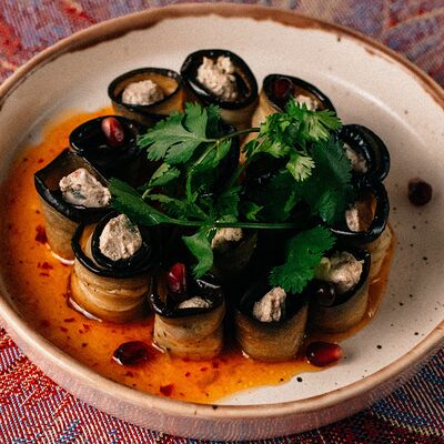 Рулетики из баклажановв Грузинскоебистро Каха по цене 674 ₽