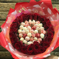 Букет Грация - размер XL в FlowBerry