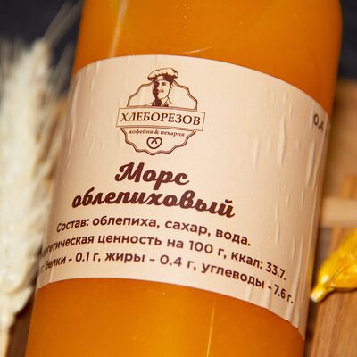 Морс из облепихи 0,5л в Хлеборезов по цене 89 ₽