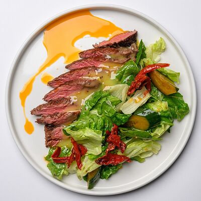 Стейк-салат в Bronze lion по цене 710 ₽