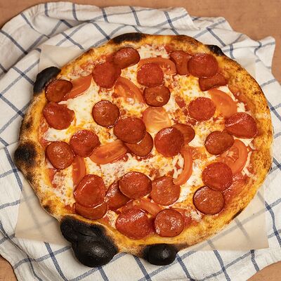 Пицца Сальчича пеперони в Пицца да Спагетти по цене 1155 ₽