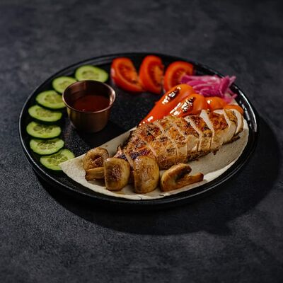 Стейк из куриного филе в Marrakesh lounge по цене 590 ₽